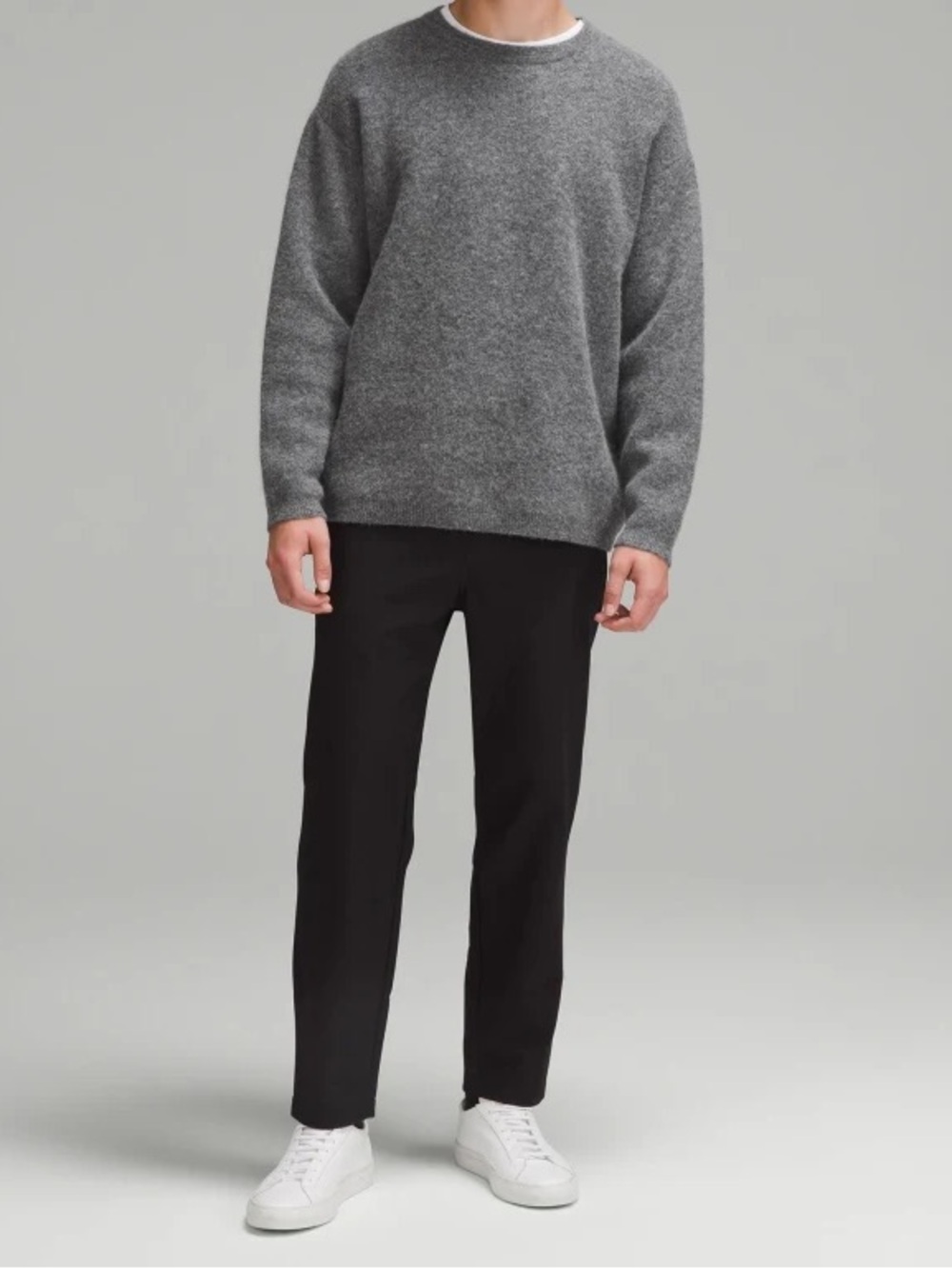 Lululemon Alpaca Wool-Blend Crewneck Sweater Size Large